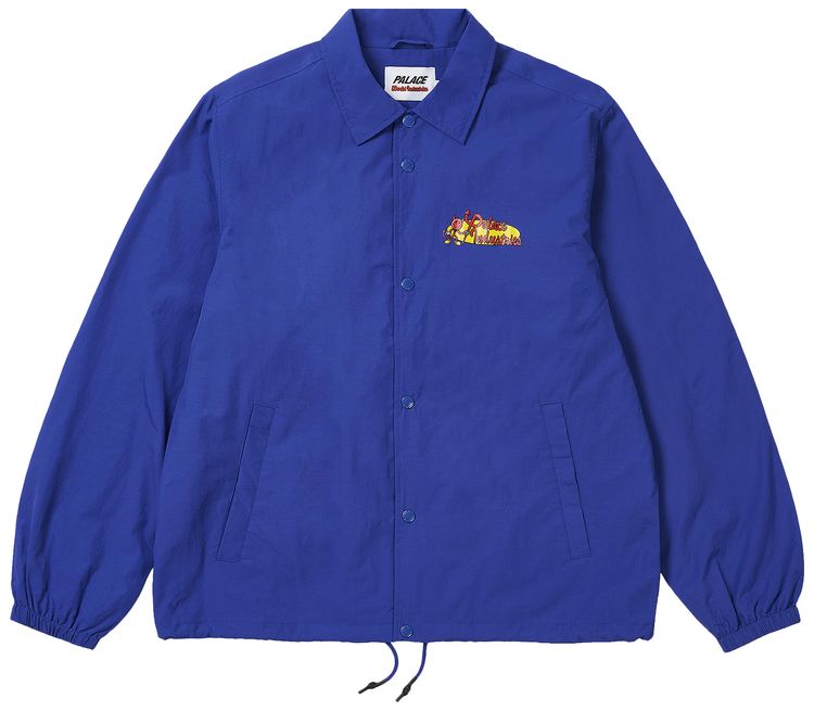 Palace World Industries Coach Jacket Blue