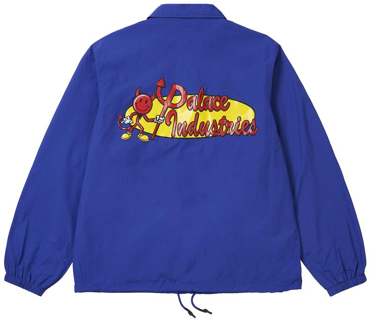 Palace World Industries Coach Jacket Blue