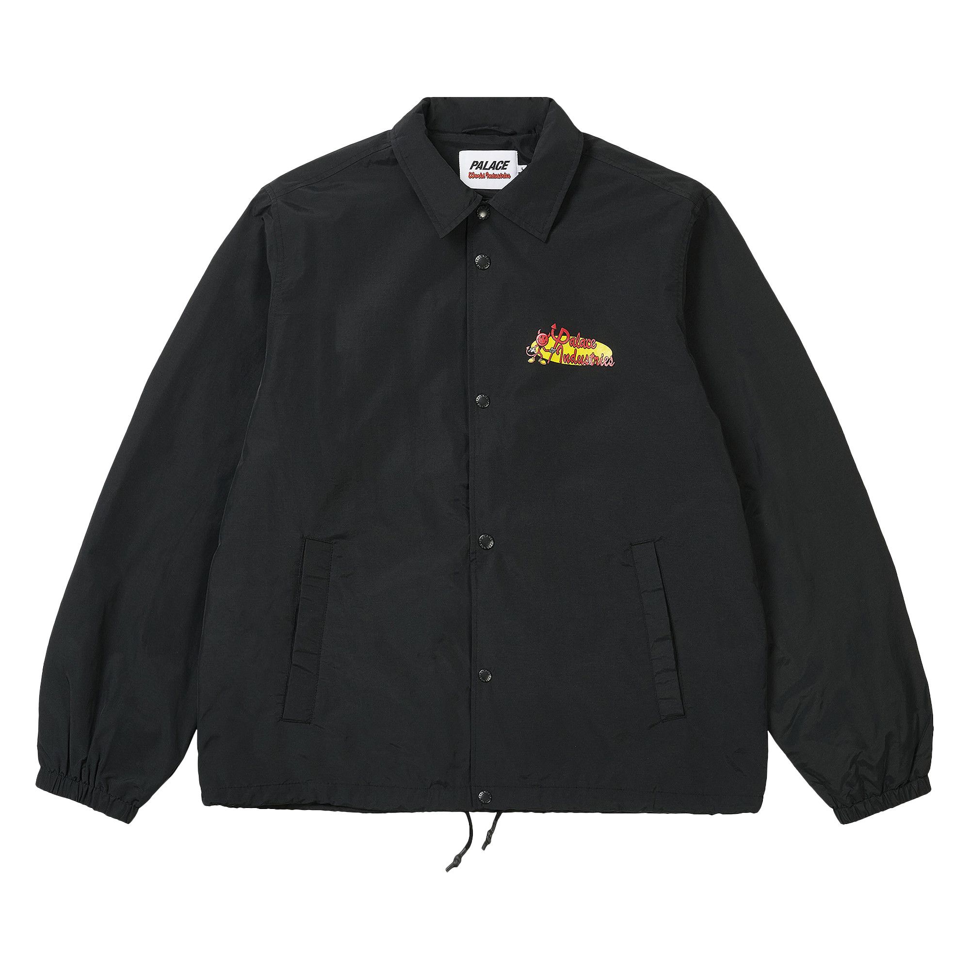 Buy Palace World Industries Coach Jacket 'Black' - P30JK198 | GOAT