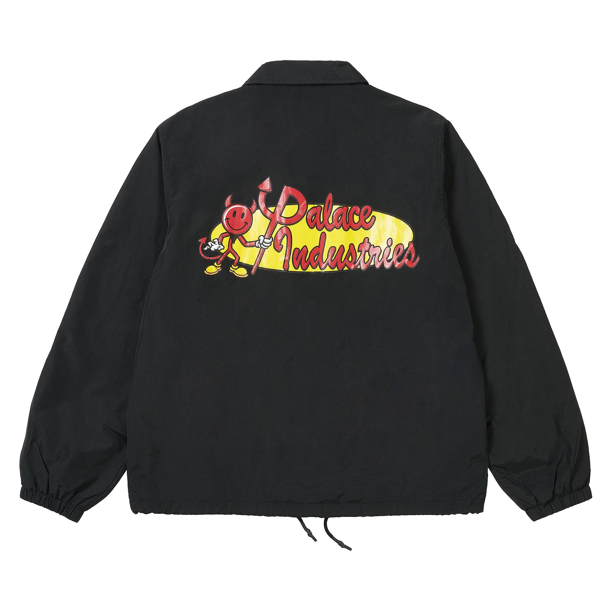 Buy Palace World Industries Coach Jacket 'Black' - P30JK198 | GOAT