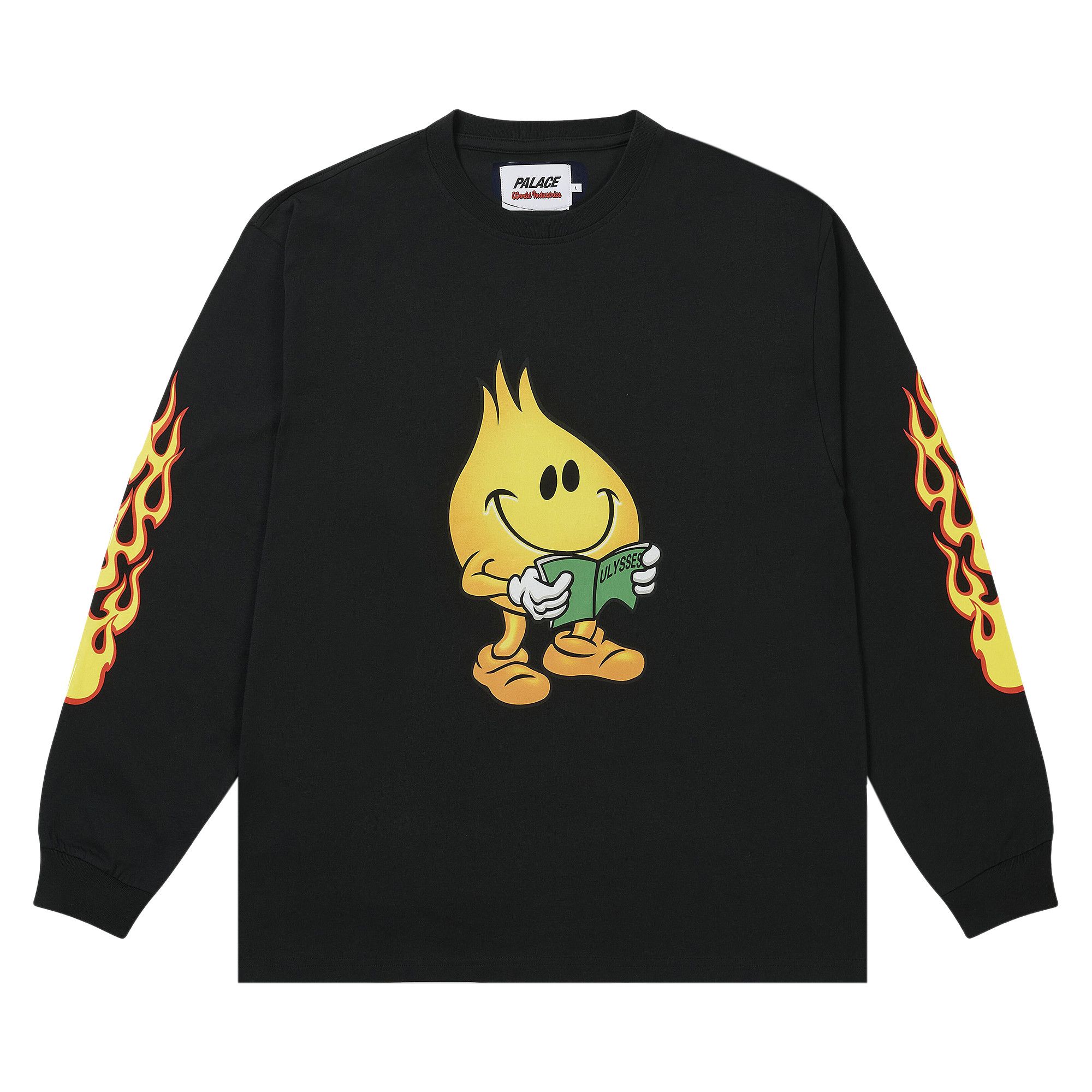 Buy Palace World Industries Long-Sleeve 'Black' - P30LS016 | GOAT