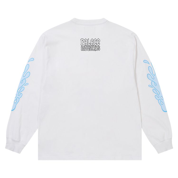 Palace World Industries Long Sleeve White