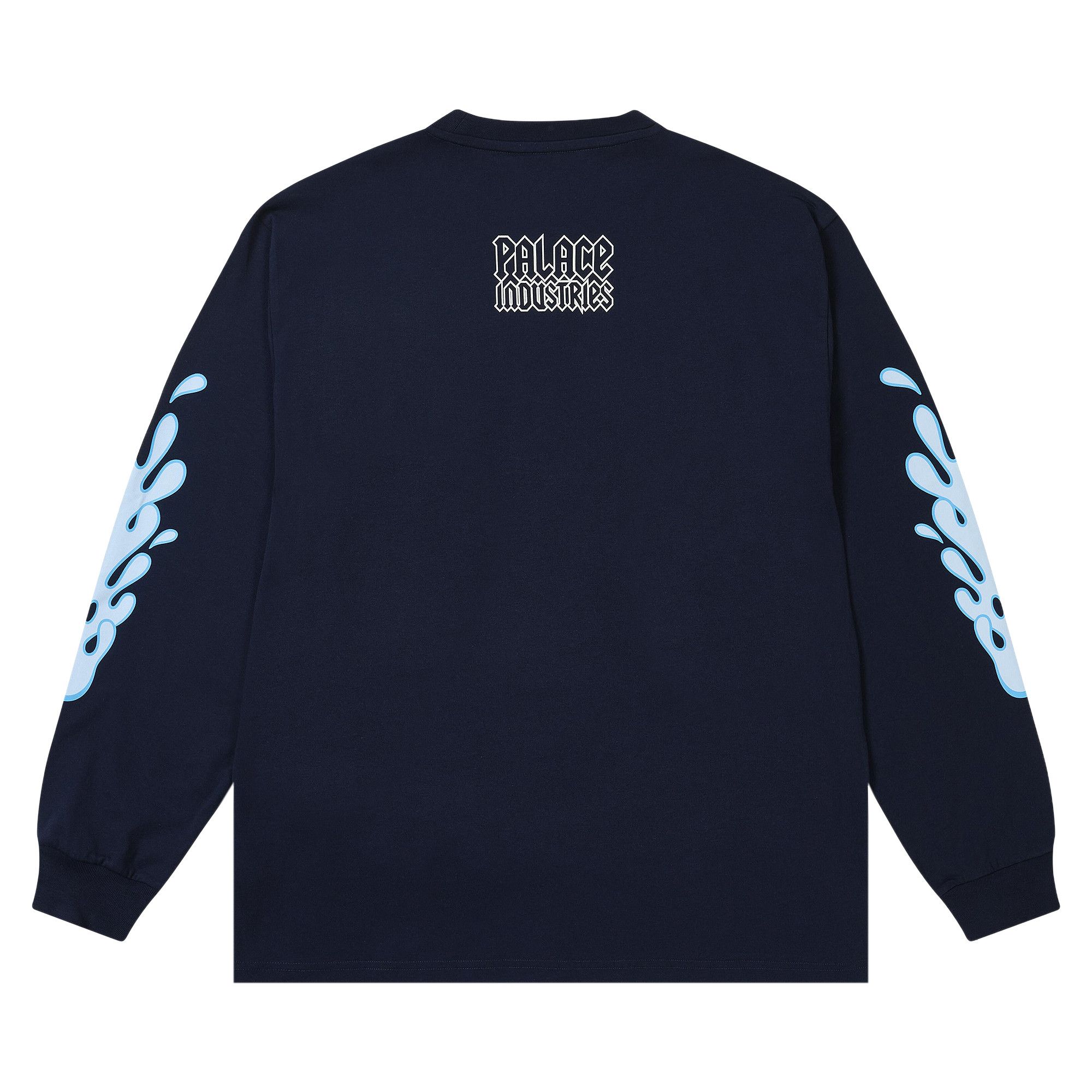 トップス PALACE WORLD INDUSTRIES Longsleeve Buy Palace World Industries Long-Sleeve 'Navy' - P30LS018 | GOAT