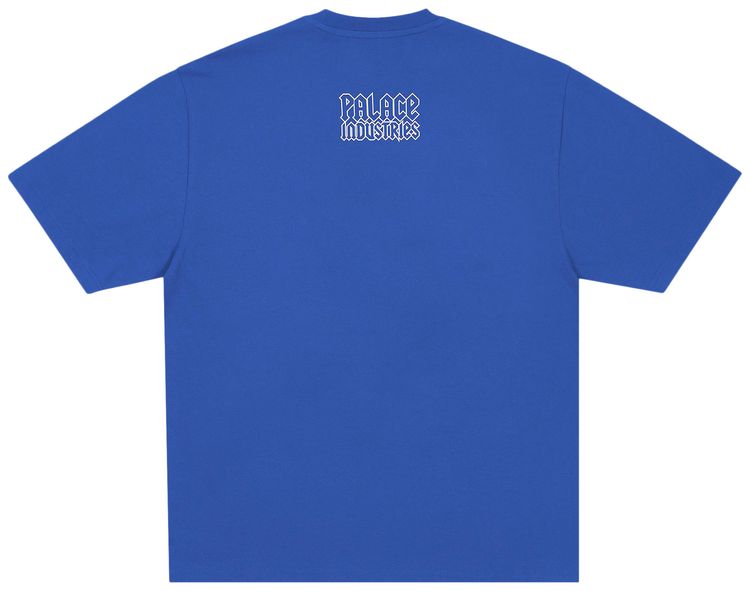 Palace World Industries T Shirt Blue