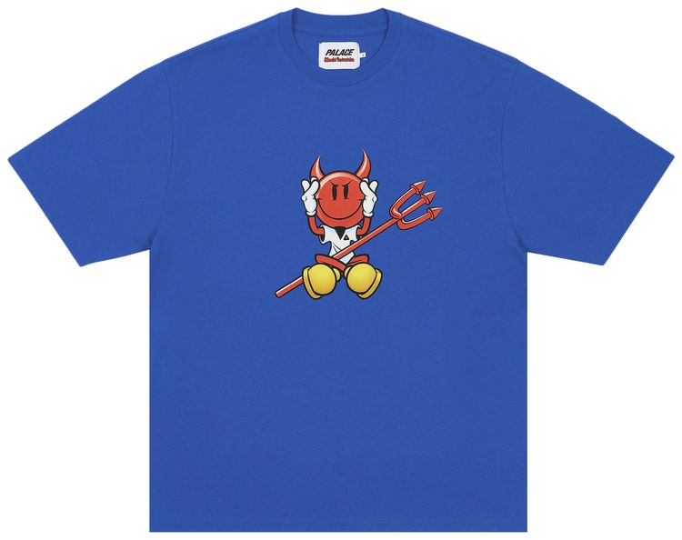 Palace World Industries T Shirt Blue