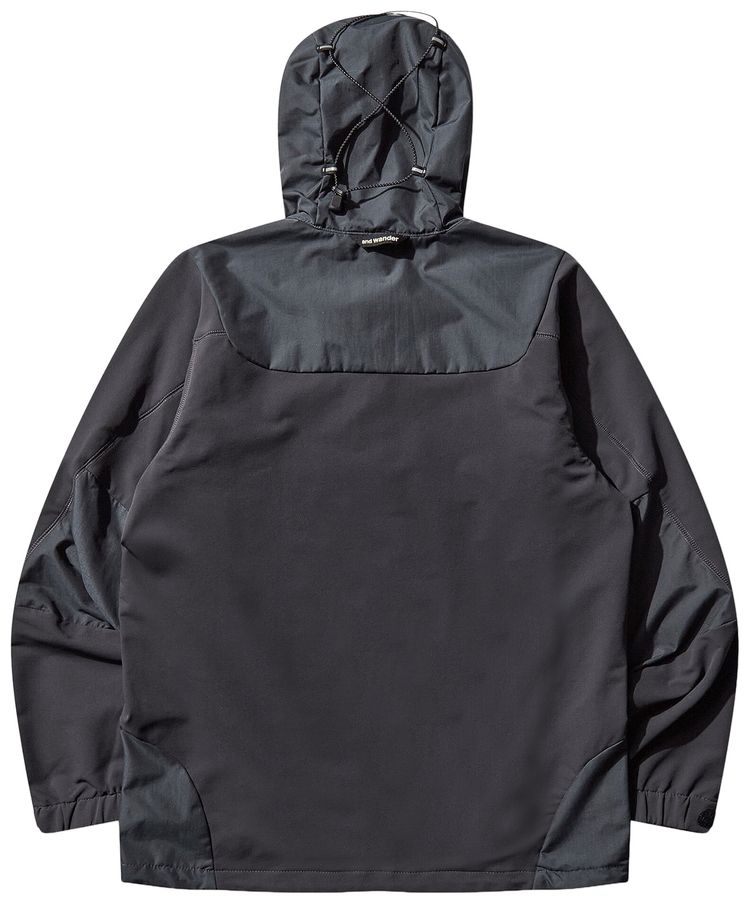 And Wander Stretch Shell Jacket Dark Grey