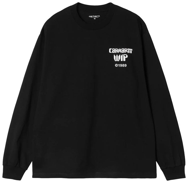 Carhartt WIP Long Sleeve Better Dreams T Shirt Black