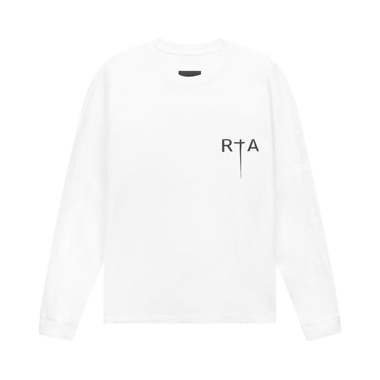 RtA Greatest Hits Long Sleeve Tee White
