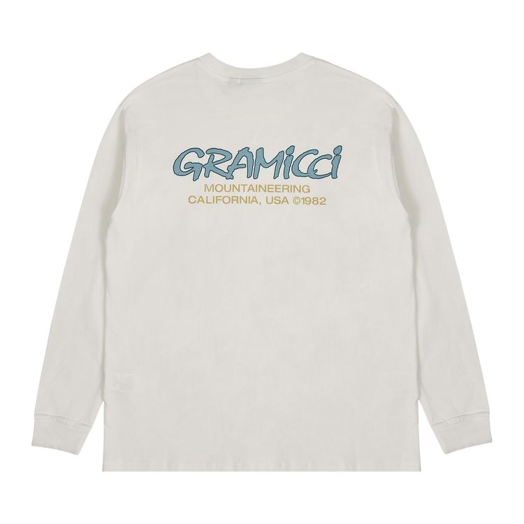 Gramicci Mountaineering Long Sleeve Tee White