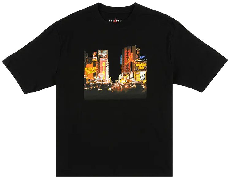 Air Jordan City Lights Tee Black
