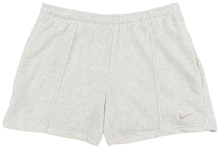 Nike NSW Chill 4 French Terry Shorts Birch HeatherLight Orewood Brown