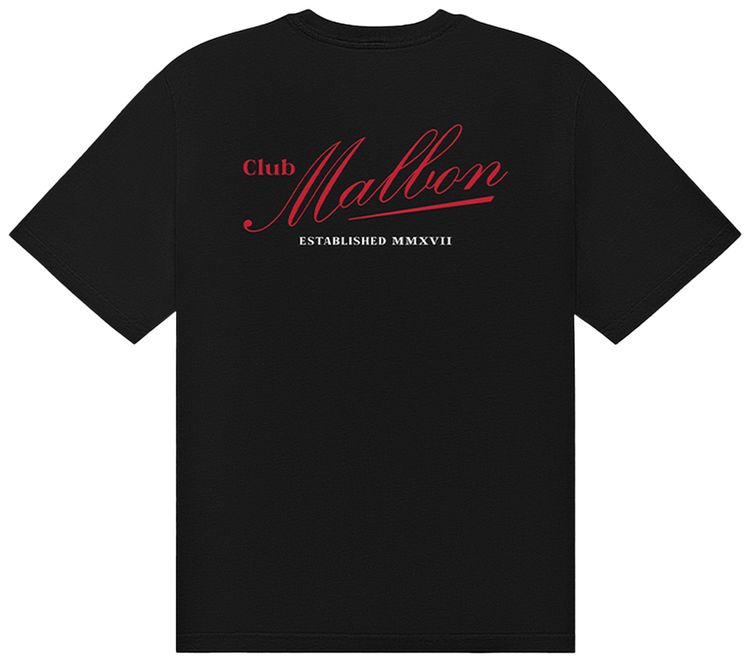 Malbon Bermuda Members Tee Black