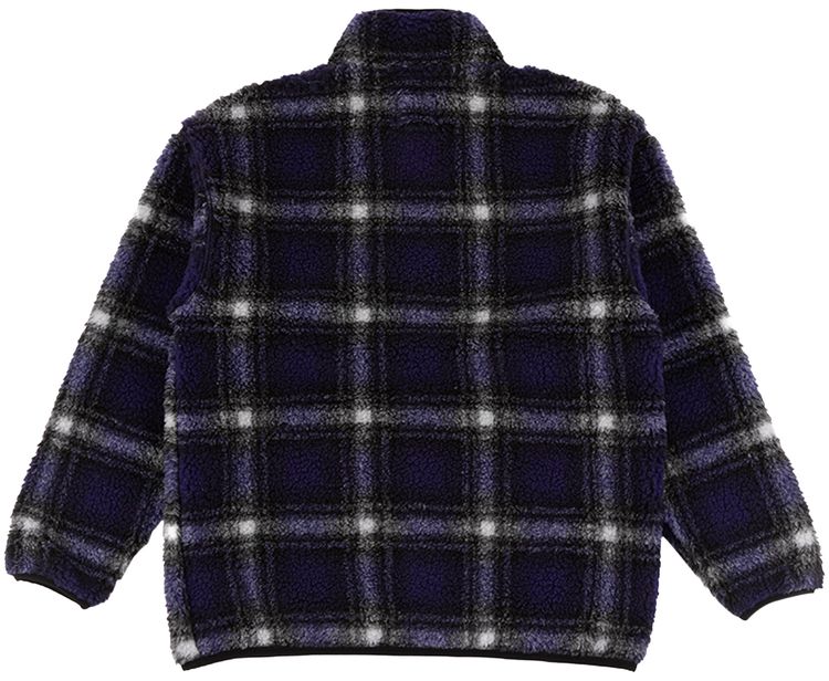 Gramicci Sherpa Jacket Purple Shadow Plaid