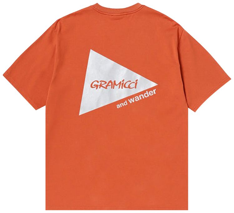 Gramicci x And Wander Backprint Tee Red