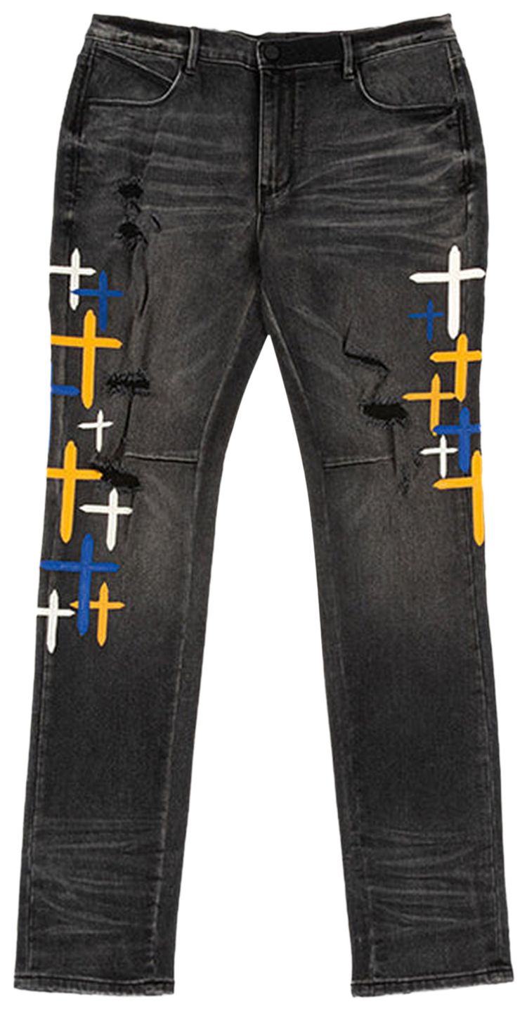 RtA Bryant Distressed Charcoal Drift