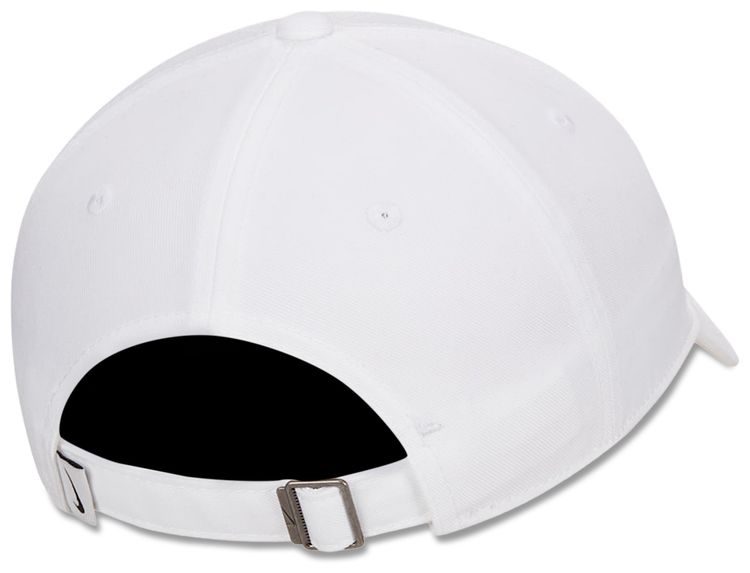 Nike Club Unstructured Swoosh Cap White