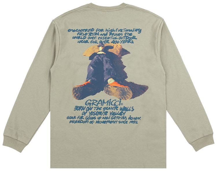 Gramicci Knit Napping Climber Long Sleeve Tee Smoky Sand