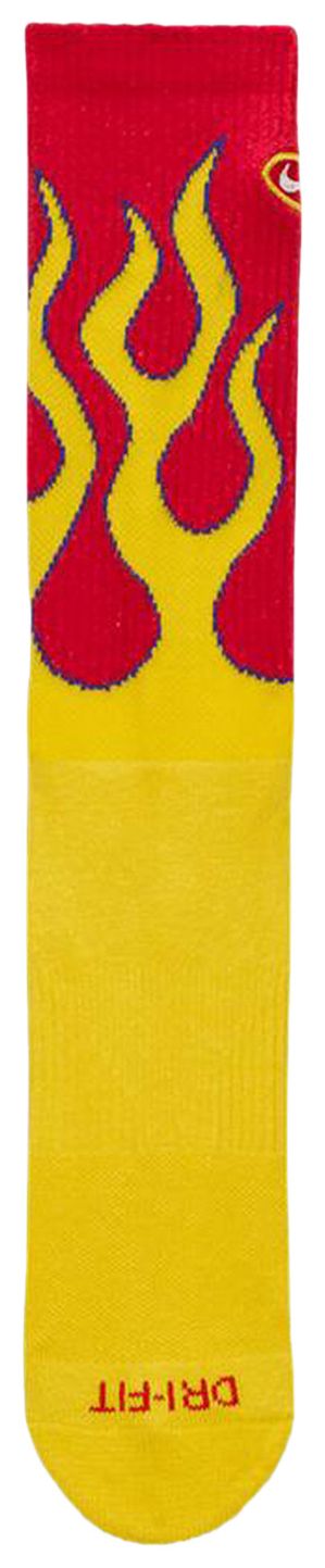 Nike Everyday Plus Cushioned Crew Socks University RedTour YellowWhite