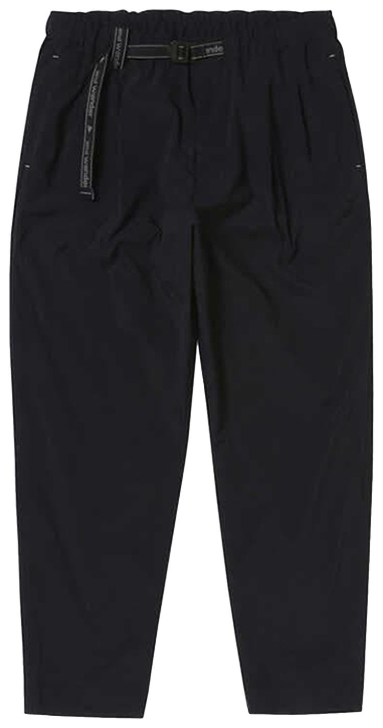 And Wander UV Cut Stretch Pants Black