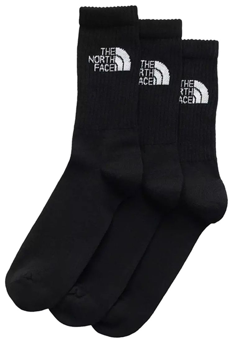 The North Face Everyday Standard Crew Sock 3 Pairs TNF Black