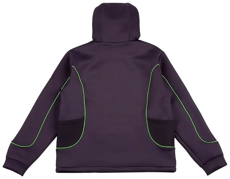 Nike Project FROG Bubble Mesh Pullover Hoodie Dark RaisinBrilliant BlueVivid Purple