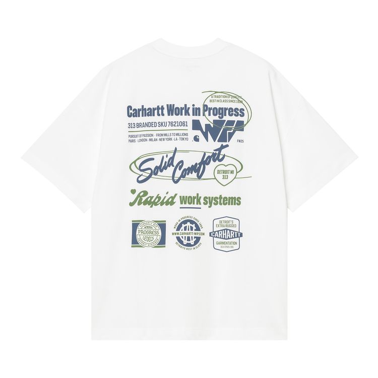 Carhartt WIP Networks T Shirt White