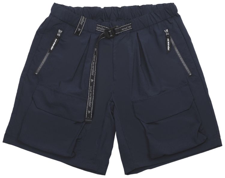 And Wander Twill Short Pants Dark Navy