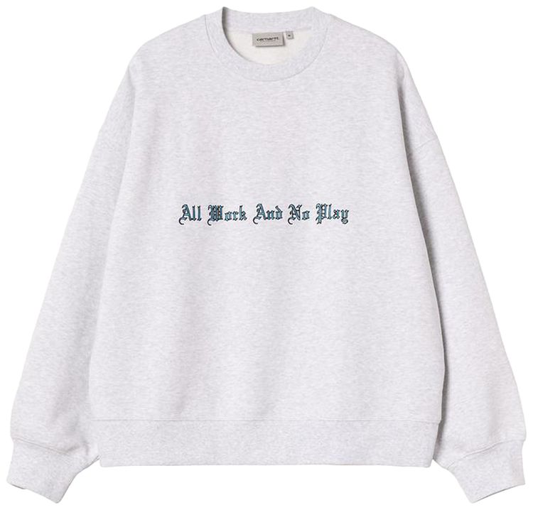 Carhartt WIP No Play Sweatshirt Ash Heather