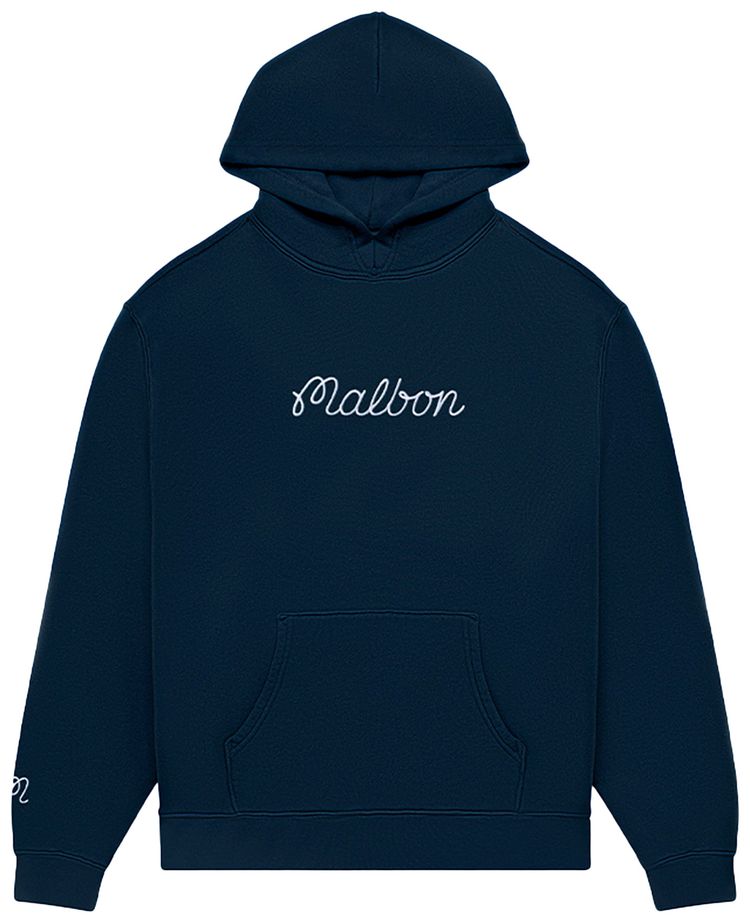 Malbon Fesque Hoodie Navy