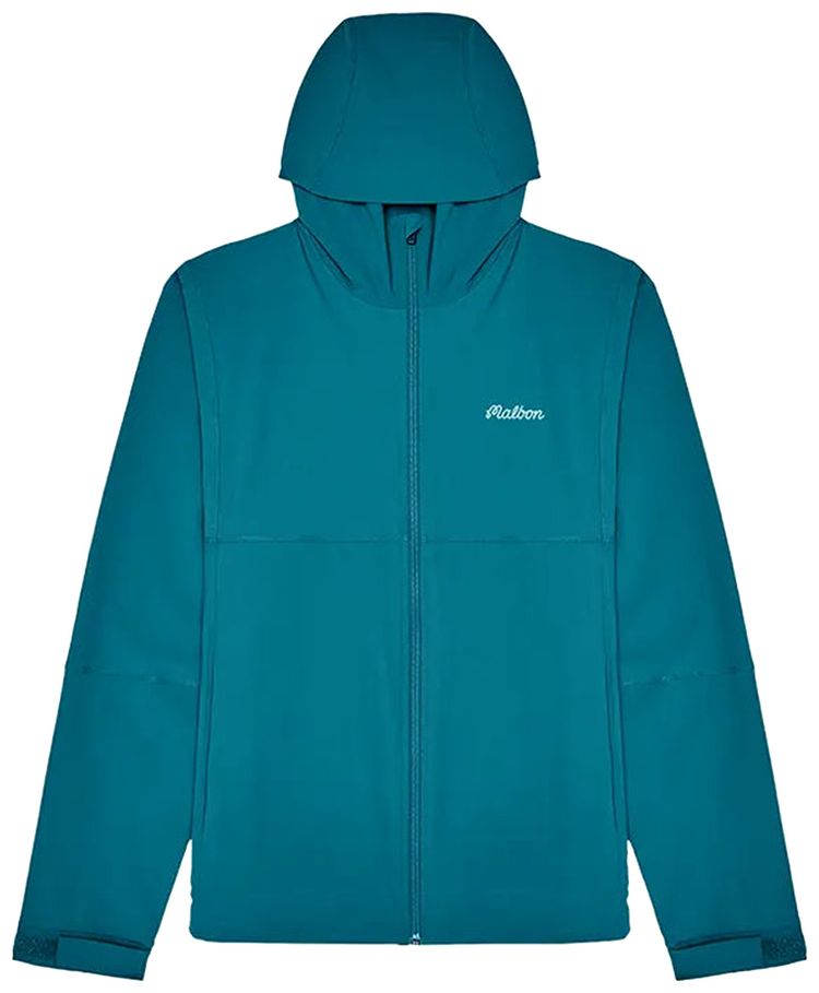 Malbon Performance Full Zip Shell Jacket Azurra