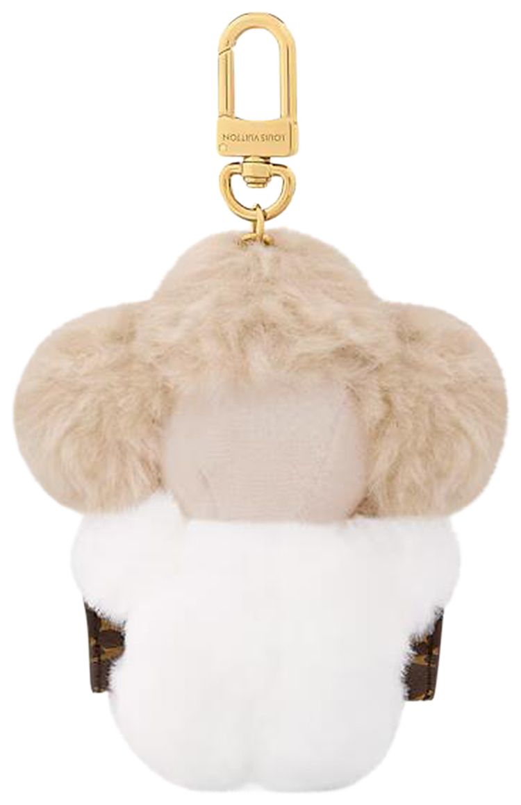 Louis Vuitton Vivienne Bag Charm Brown Monogram CanvasBeige