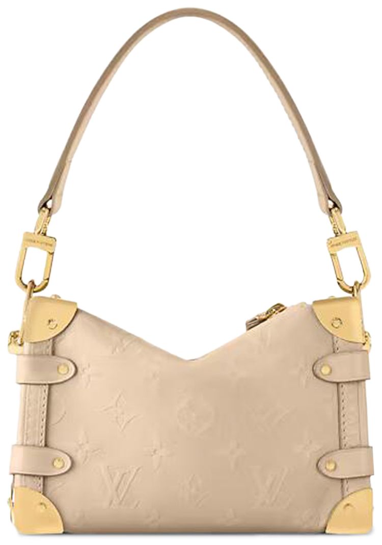 Louis Vuitton Side Trunk PM Biscuit Monogram Calf Leather