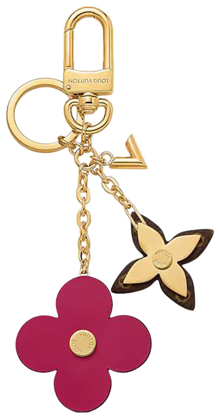 Louis Vuitton Blooming Flowers Bag Charm And Key Holder Flower Monogram Canvas