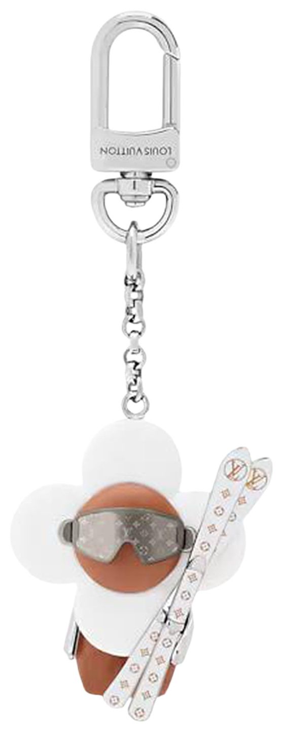 Louis Vuitton Vivienne On The Slopes Bag Charm White