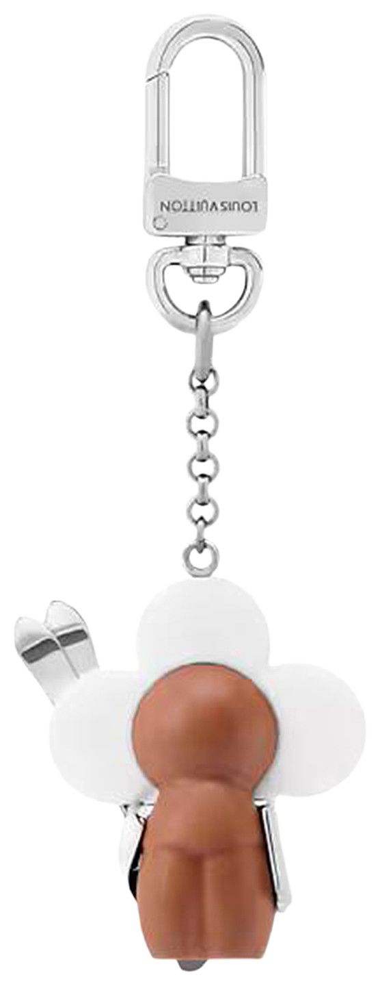 Louis Vuitton Vivienne On The Slopes Bag Charm White