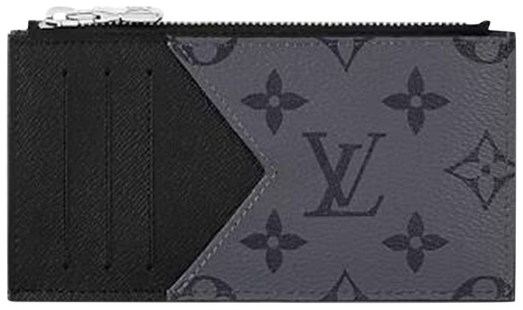 Louis Vuitton Coin Card Holder Black Monogram Eclipse CanvasBlack Monogram Eclipse Reverse Canvas