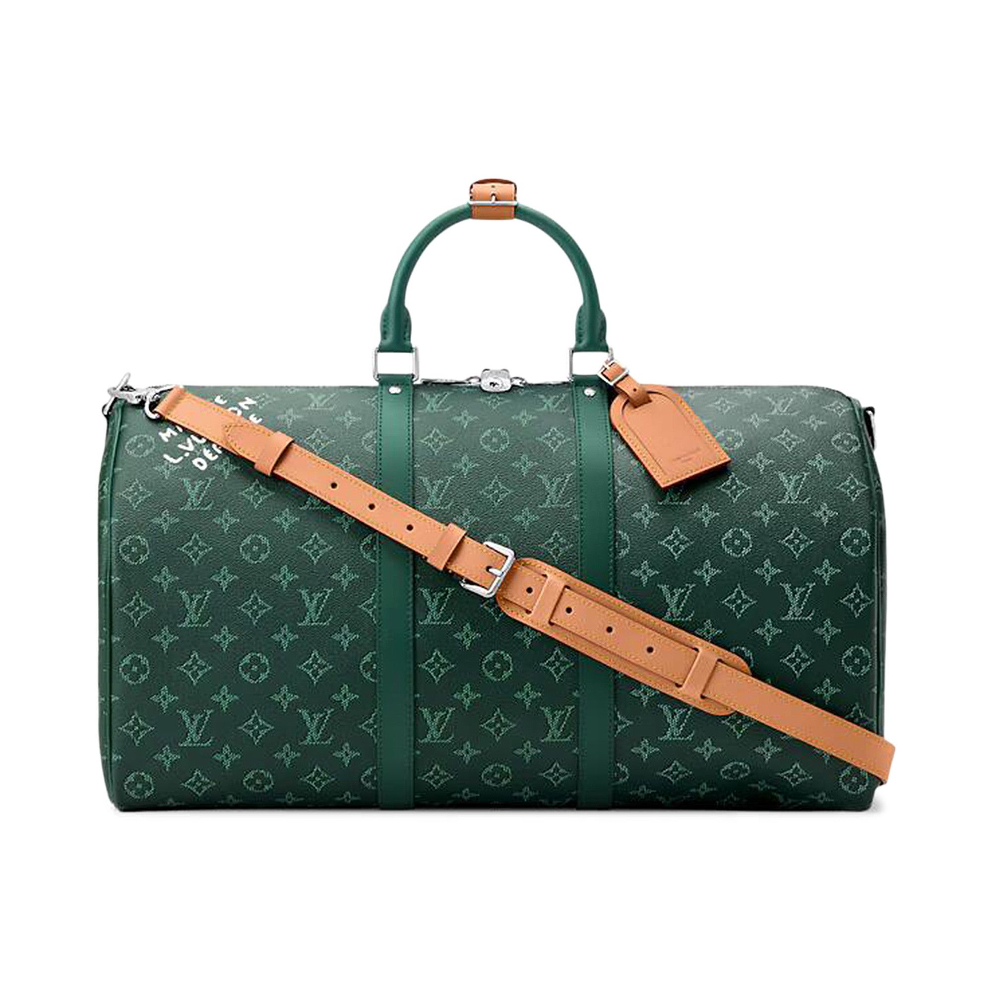 Buy Louis Vuitton Keepall Bandoulière 50 'Epicea Green Monogram