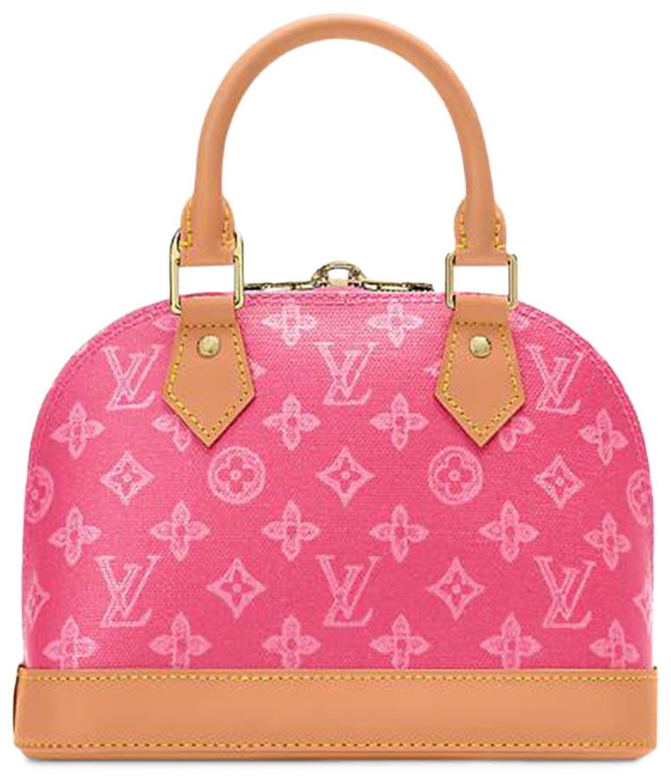 Louis Vuitton Alma BB Monogram Origine Rose Ruban