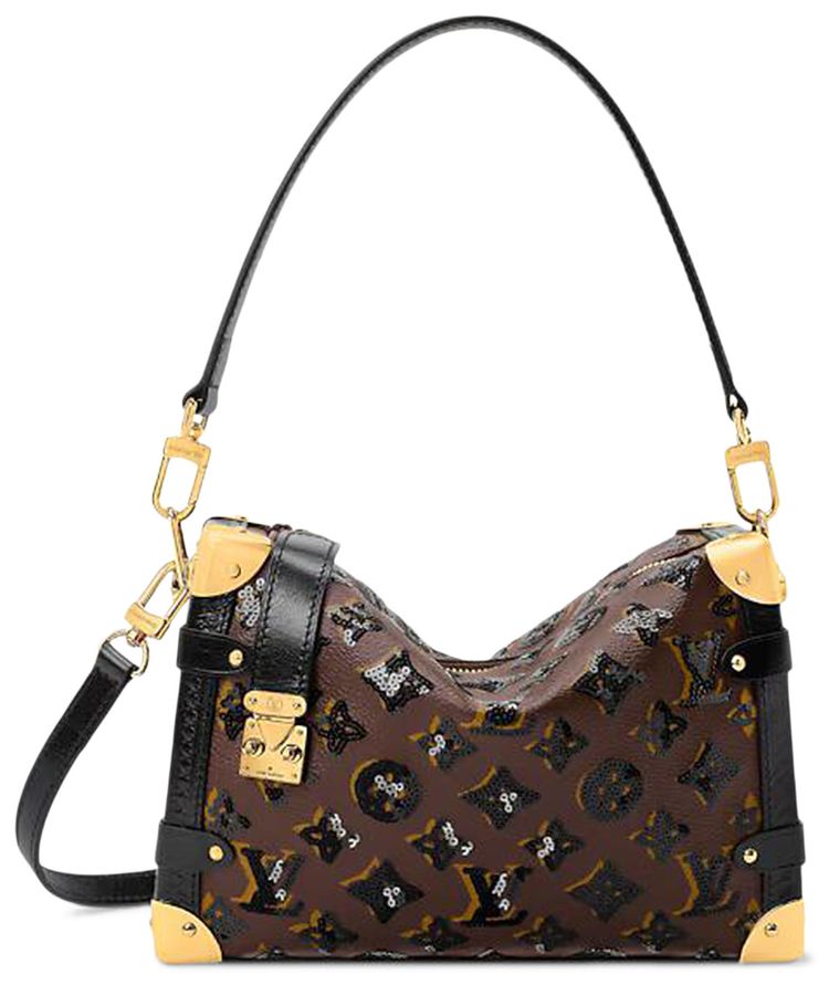 Louis Vuitton Side Trunk MM Brown Monogram Canvas