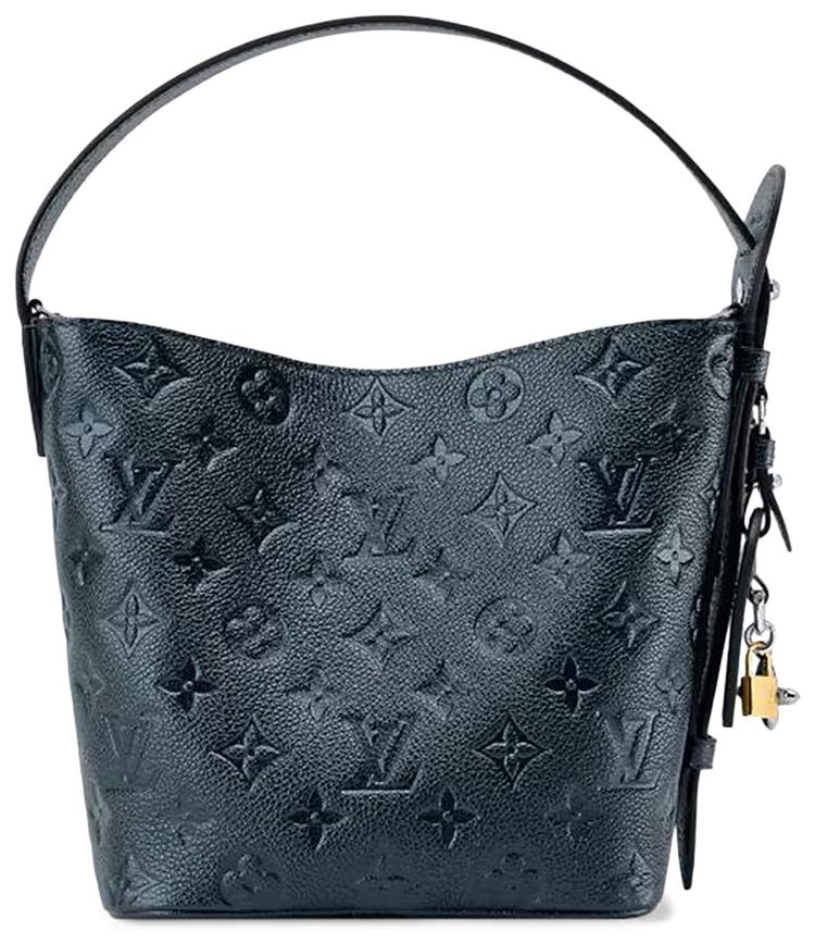 Louis Vuitton All In BB Black Embossed Taurillon Monogram Cowhide Leather