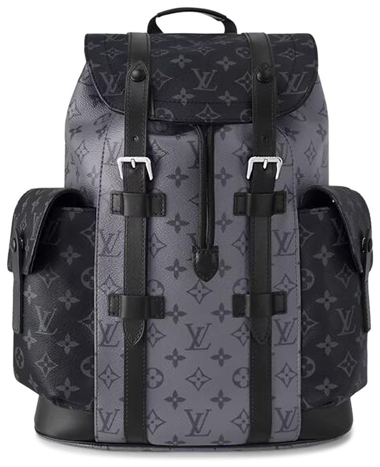 Louis Vuitton Christopher PM Monogram Eclipse Reverse CanvasBlack Monogram Eclipse Canvas