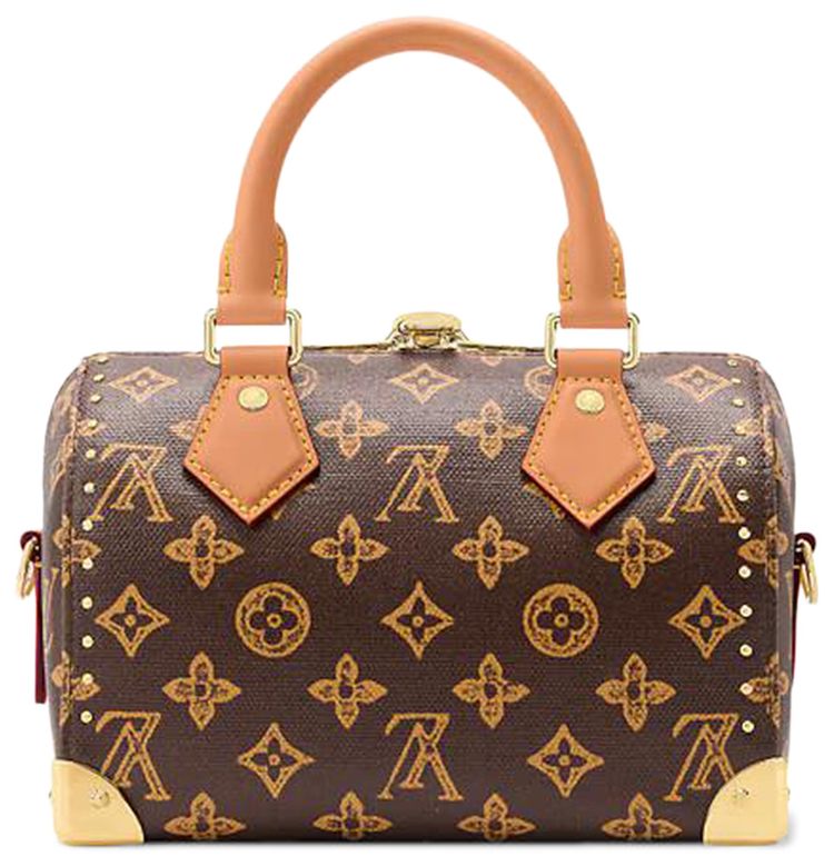 Louis Vuitton Speedy Trunk 20 Monogram Origine EbeNe Canvas