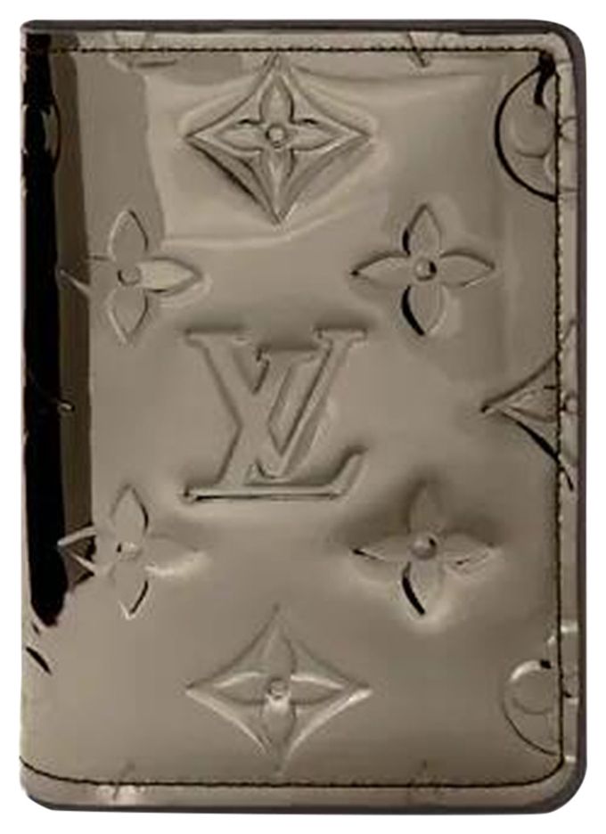 Louis Vuitton Pocket Organizer Gunmetal Monogram Mirror Canvas