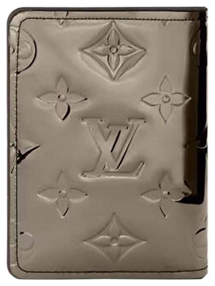 Louis Vuitton Pocket Organizer Gunmetal Monogram Mirror Canvas