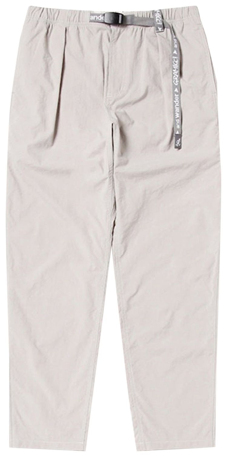 Gramicci x And Wander Nylon Climbing Pant Light Grey
