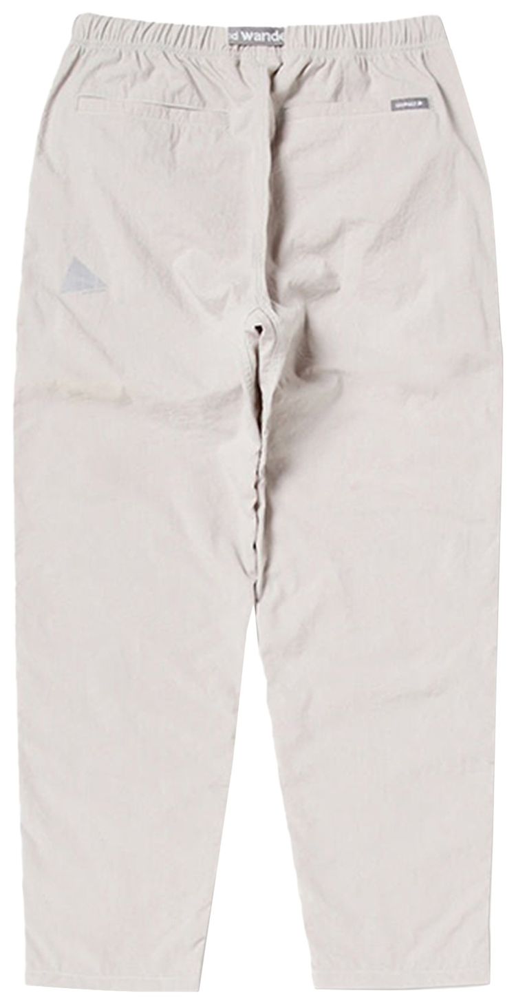 Gramicci x And Wander Nylon Climbing Pant Light Grey