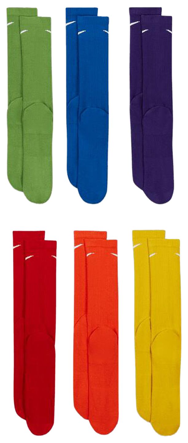 Nike Everyday Plus Crew Socks 6 Pairs Multicolor