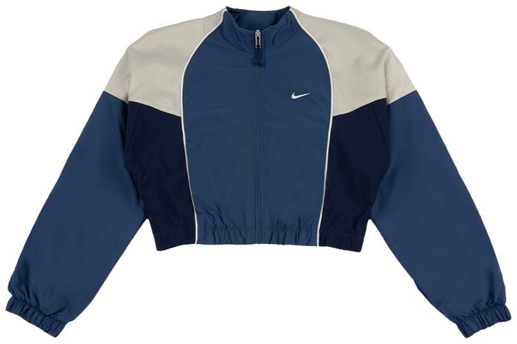 Nike NSW Shrunken Track Jacket Mystic NavyLight BoneSail