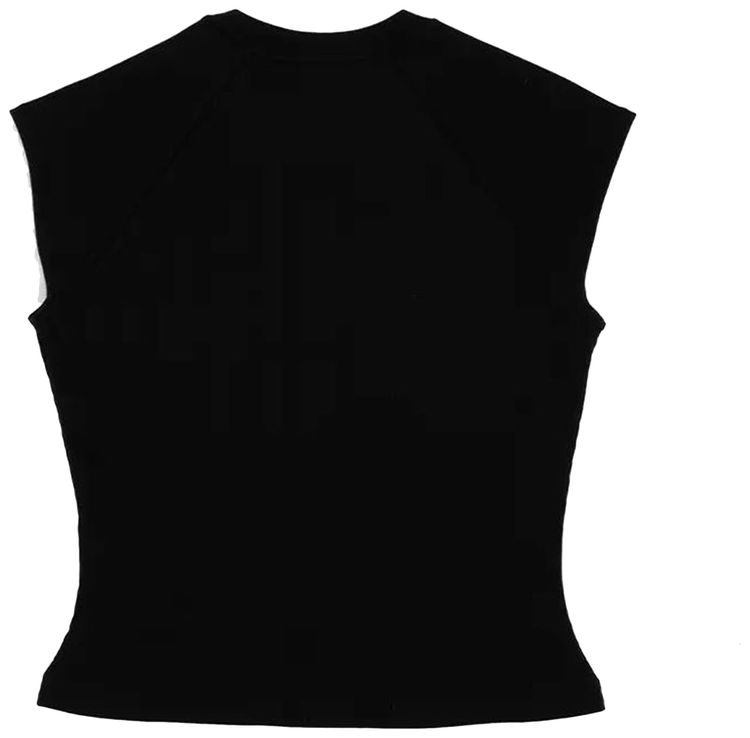 Nike NSW Chill Knit Tight Short Sleeve Ribbed Top BlackSail