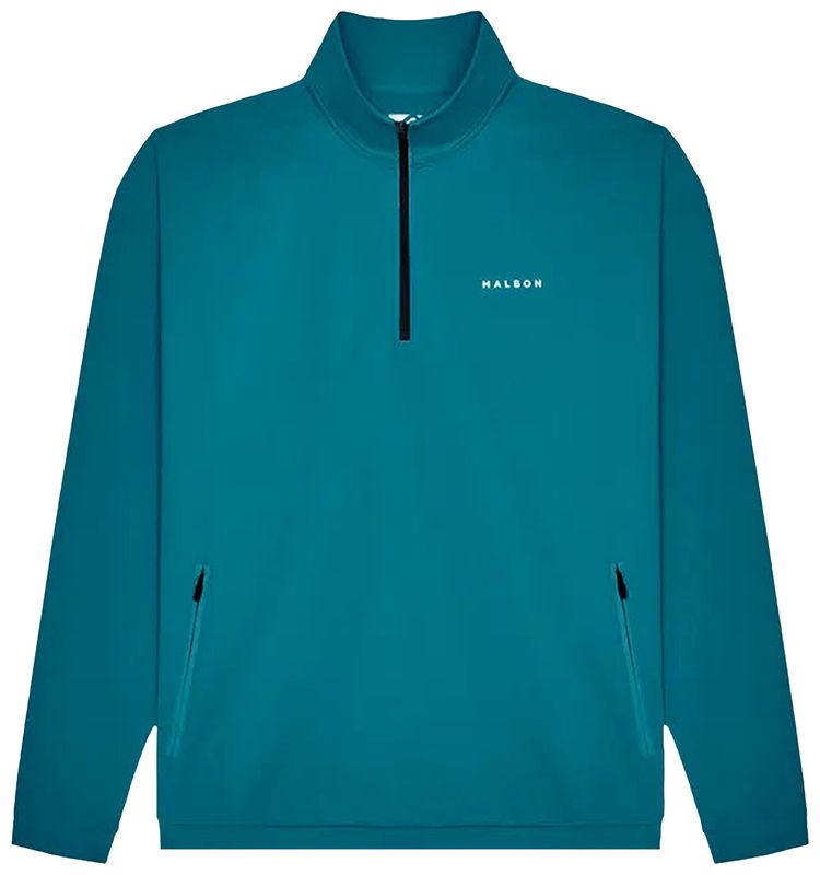 Malbon Performance Quarter Zip Shell Pullover Azurra